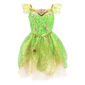 Tinker Bell Halloween Costume with Light Up Wings Kids Size 4